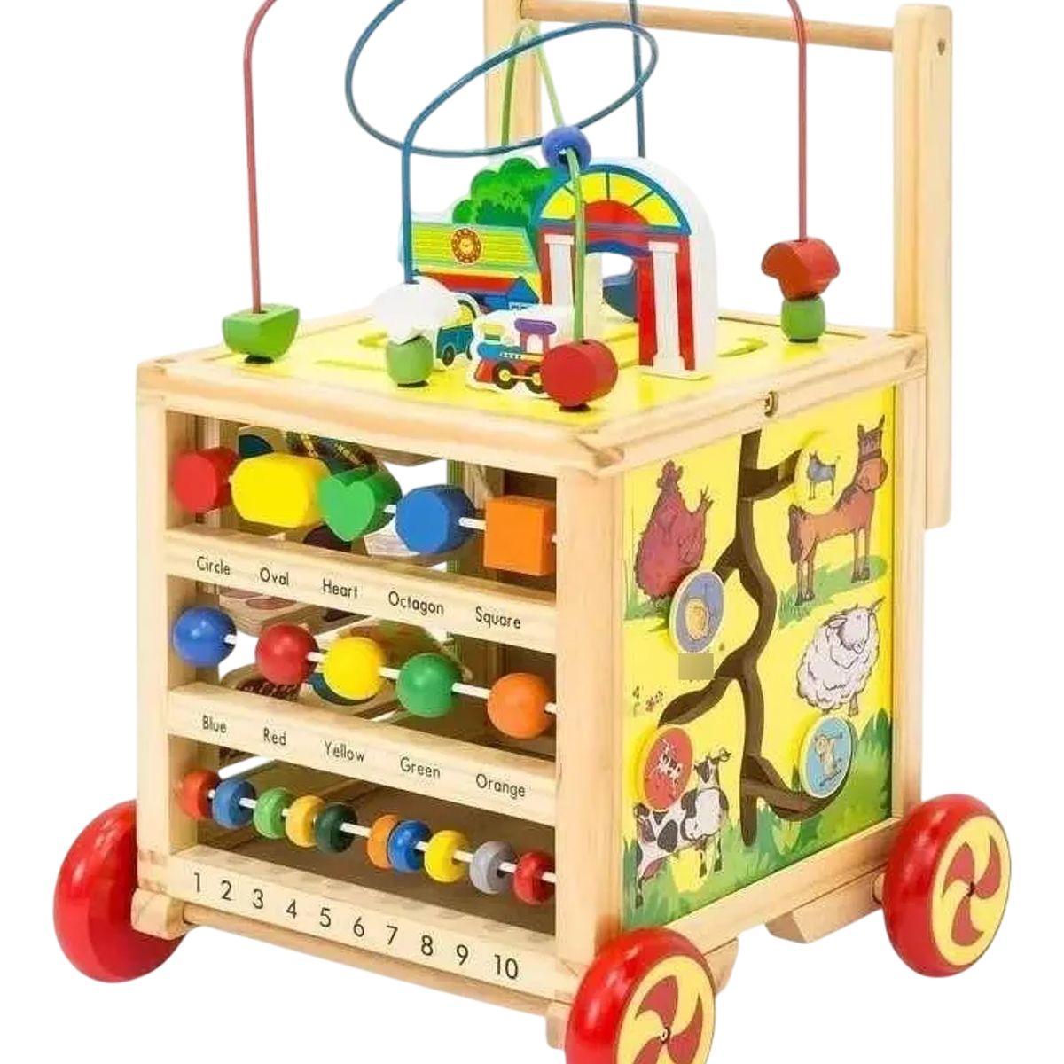 GENERICO - Caminadora Correpasillo De Bebes Juguete De Madera Didáctico