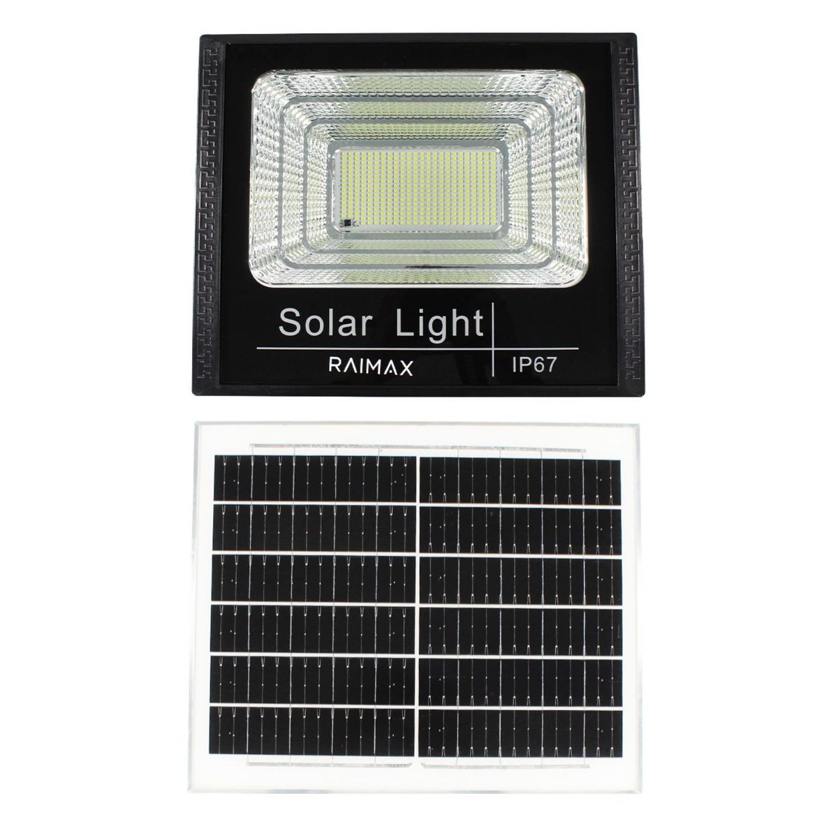GENERICO - Reflector Solar 500W IP67 LED Con Control Remoto Raimax - SC