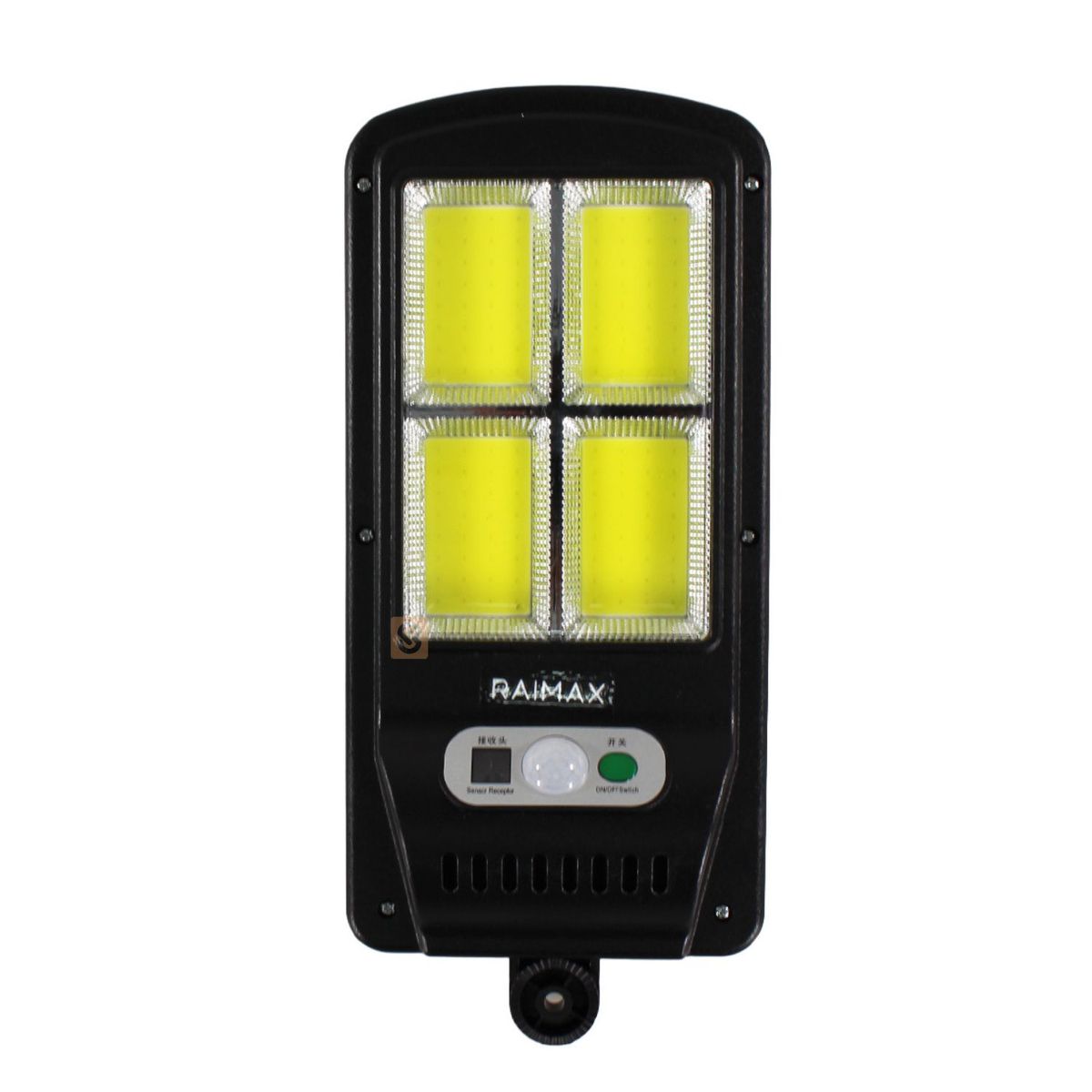 GENERICO - Foco Solar 50W IP65 4 Paneles LED Con Sensor Raimax - SC