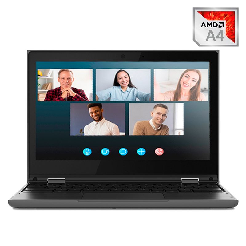 LENOVO - Chromebook 300e Convertible AMD A4 4GB RAM 32 GB eMMc Chrome OS 11 Lenovo