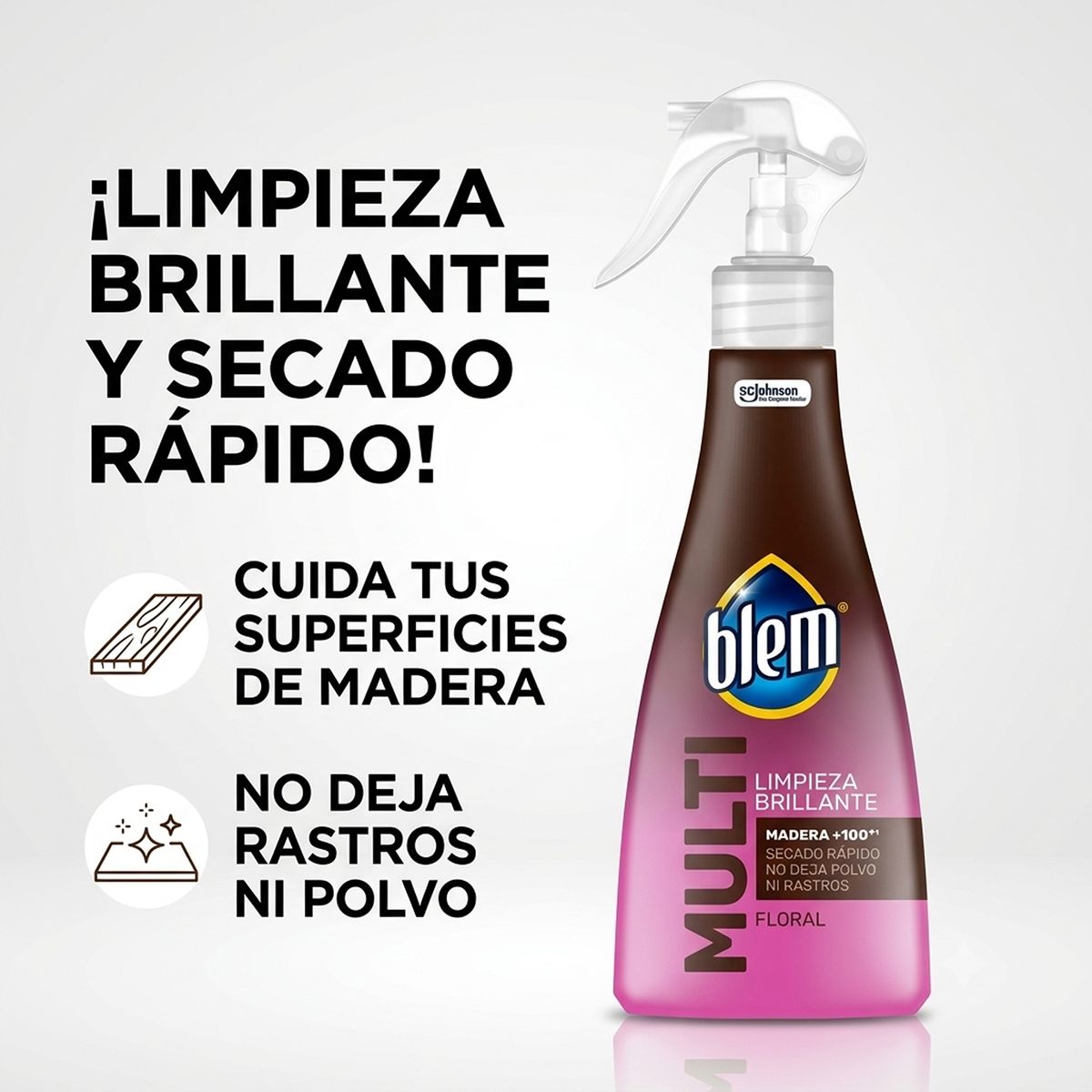 BLEM - Limpiador Multisuperficies Electronico Blem Floral 400ml