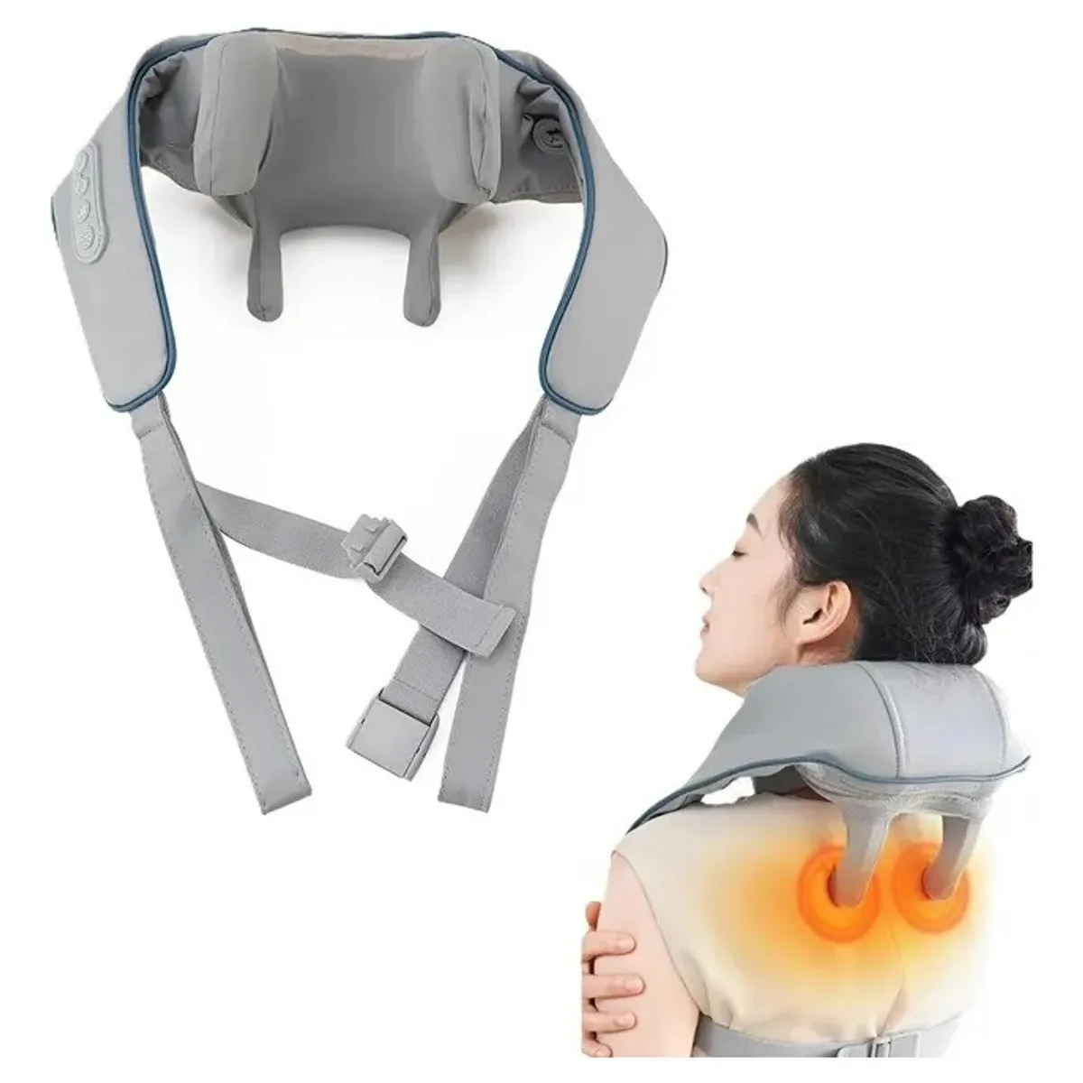 GENERICO - Masajeador Inalámbrico Muscular Cuello Cervical Hombros