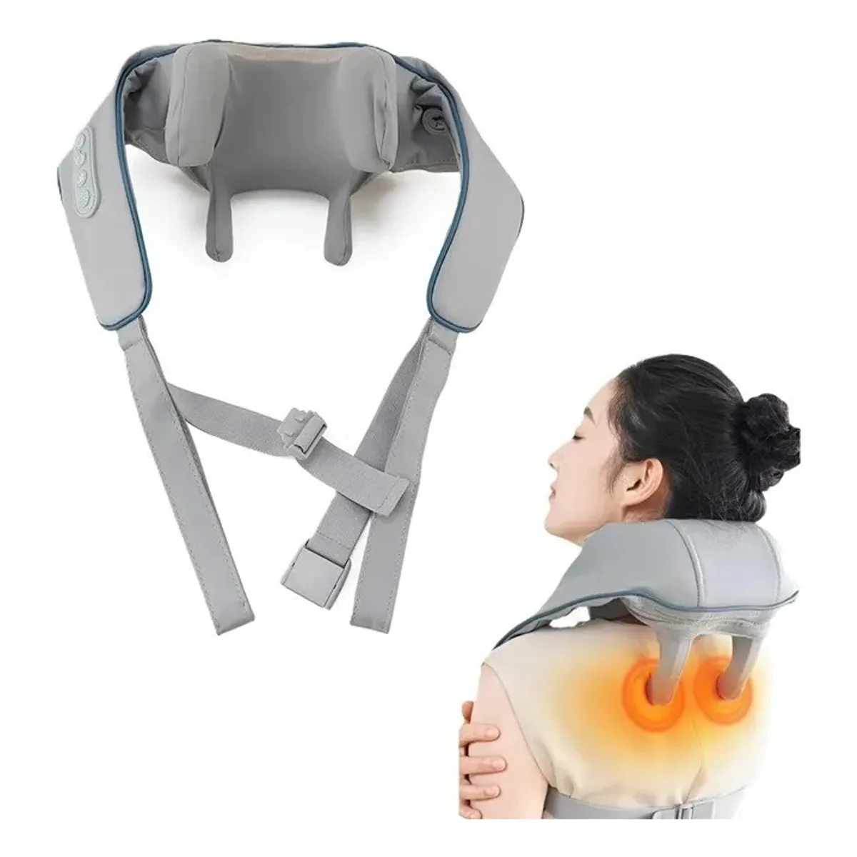 GENERICO - Masajeador Inalámbrico Muscular Cuello Cervical Hombros