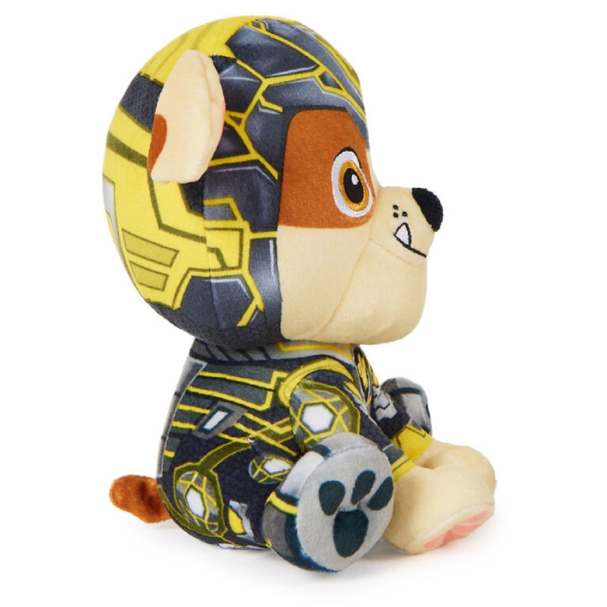 PAW PATROL - Peluche Rubble Paw Patrol La Película Mighty 18 cm Original