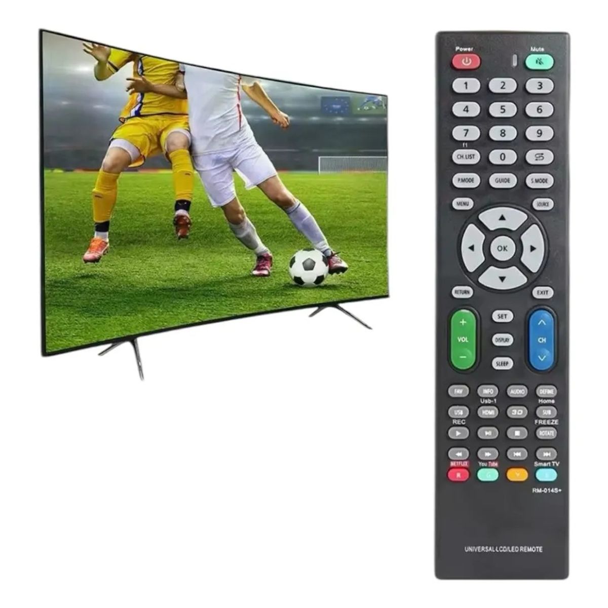 GENERICO - Control Remoto Para Tv Univesal LED  LCD