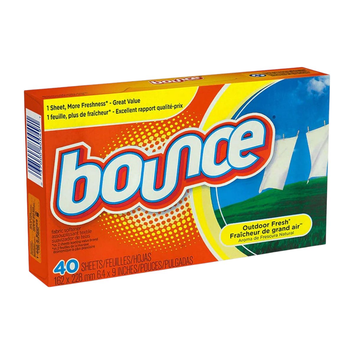 BOUNCE - Toalla Antiarrugas Antiestatica Y Suavizante Bounce 34 Un