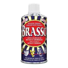BRASSO - Pulidor de Metales 200 ml Cobre Latón y Acero