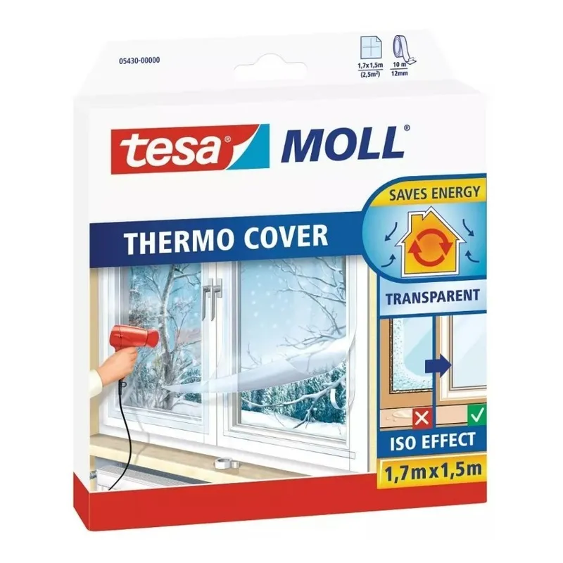 TESA - Cubierta Aislante Ventana Thermo Cover 1.7 X 1.5mts Tesa