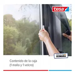 TESA - Pack X 3 Malla Mosquitera Ventanas 1,3mt X 1,5mt Negro
