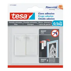 TESA - Clavo Adhesivo Removible Superficies Delicadas 05kg