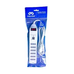 MACROTEL - Alargador Extension 15 Metros Color Blanco Modelo ME-3706