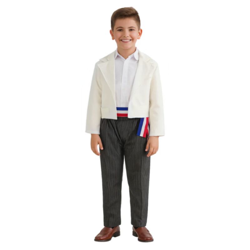 EKOL TACTICA MILITAR - Chaqueta De Traje Huaso Para Niños Fiestas Patria 100% Nacional