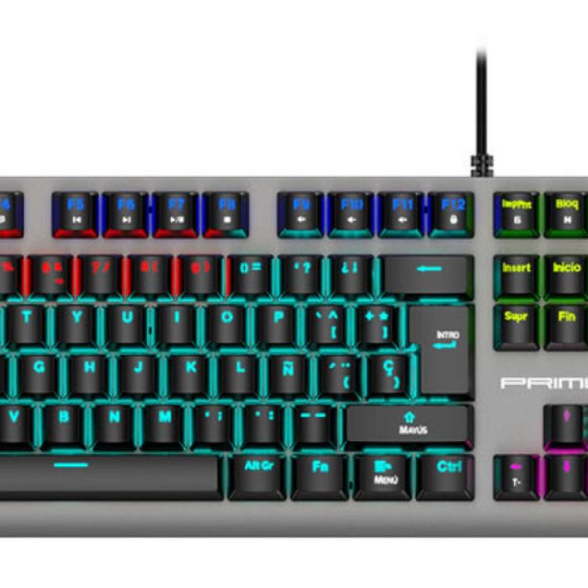 PRIMUS - Teclado Primus Ballista 91t Gamer Teclas Mecánicas Luces