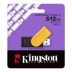 KINGSTON - Pendrive Datatraveler Exodia S 512gb Usb 3.2 Dtxs
