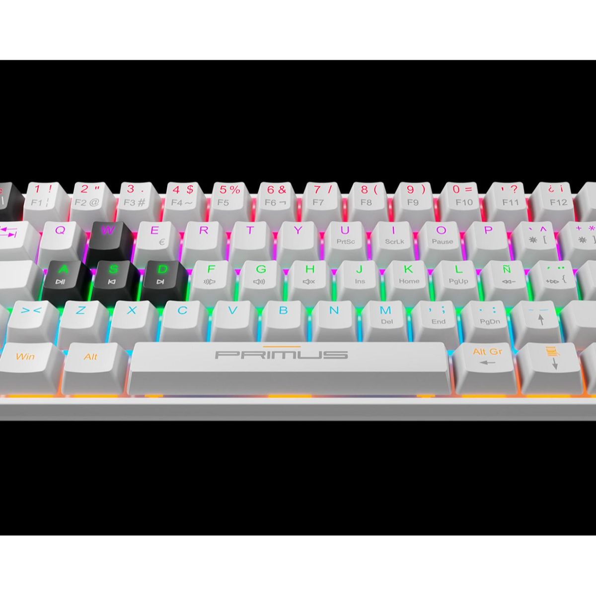 PRIMUS - Primus Gaming Keyboard Wired Ballista 61T USB Spanish White-Red switch