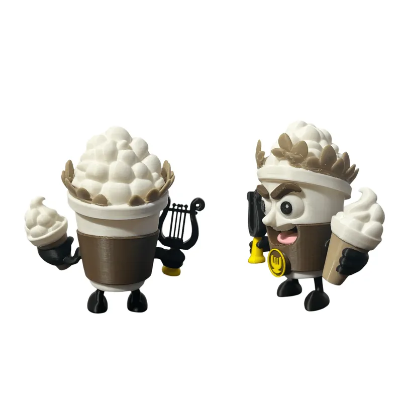 GENERICO - Apollino cappuccino - Juguete articulado