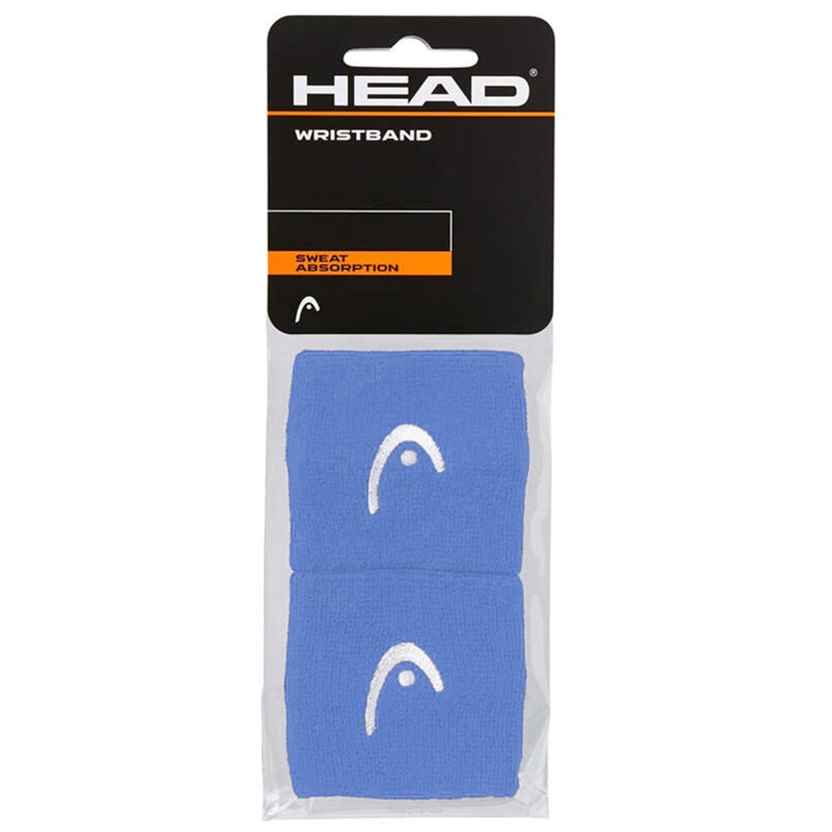 HEAD - Muñequera Head 25 Azul Claro X2 Tenis Padel