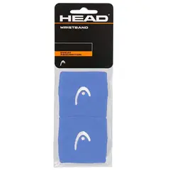 HEAD - Muñequera 25 Azul Claro X2 Tenis Padel