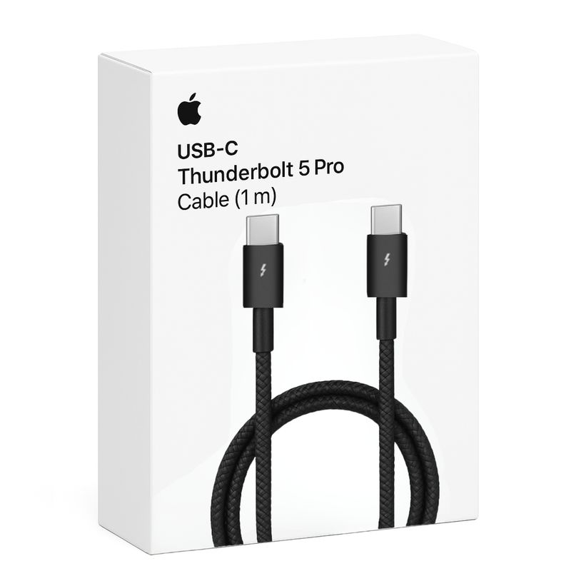 APPLE - Cable Thunderbolt 5 Pro USB‑C 240W  120 Gbs  1MT