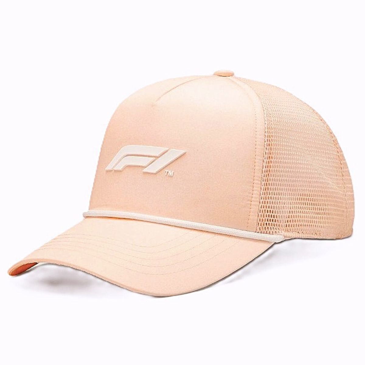 FORMULA 1 - Gorro Formula 1 Logo Oficial 3D Rosa pastel