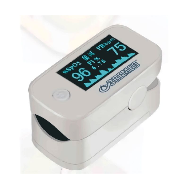 BREMED - Oxímetro Saturometro De Pulso  Adulto Bd305 Bremed -Dropup