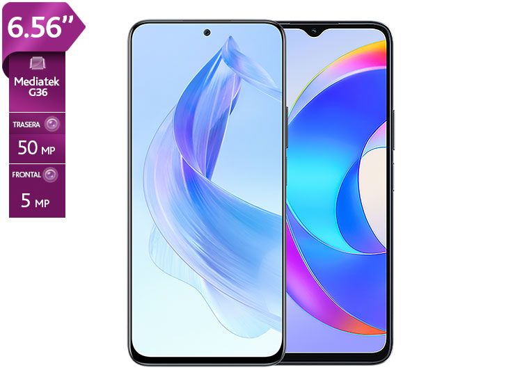 X5 Plus 64GB Pantalla 656″ 90Hz Cámara 50MP Batería 5200mAh