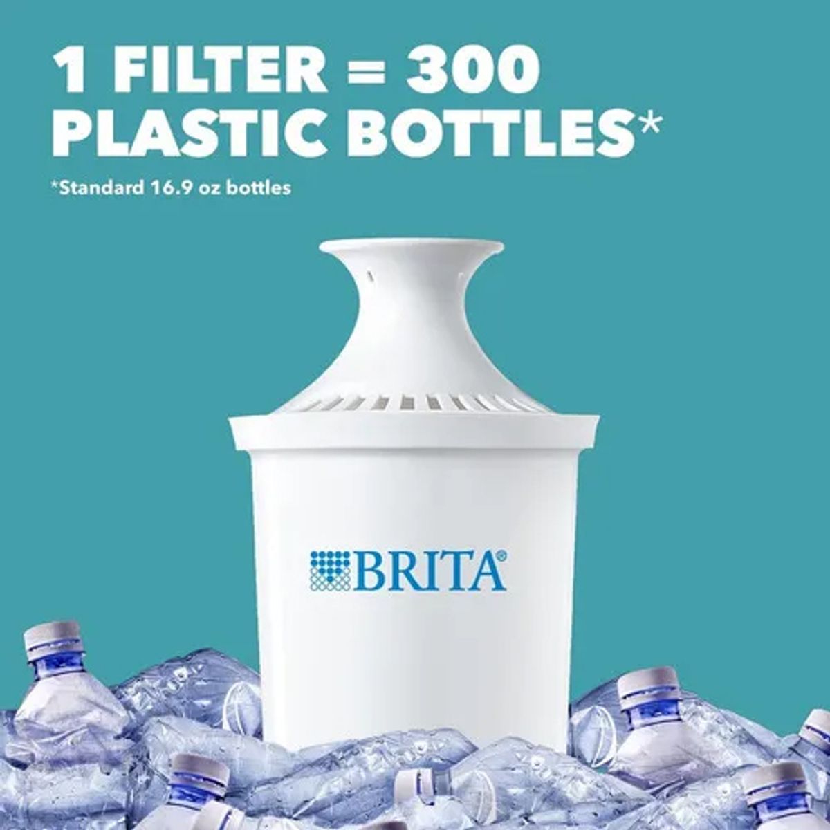 BRITA - Filtros De Reemplazo Para Botella De Agua Brita 4 Unidades