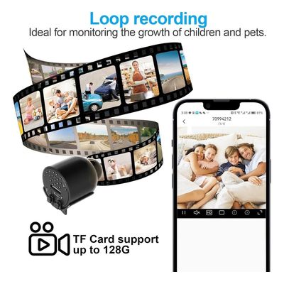 Imagen 2 del producto Mini Espia Cámara Wifi 1080p Hd Visión Nocturna En Casa Negro