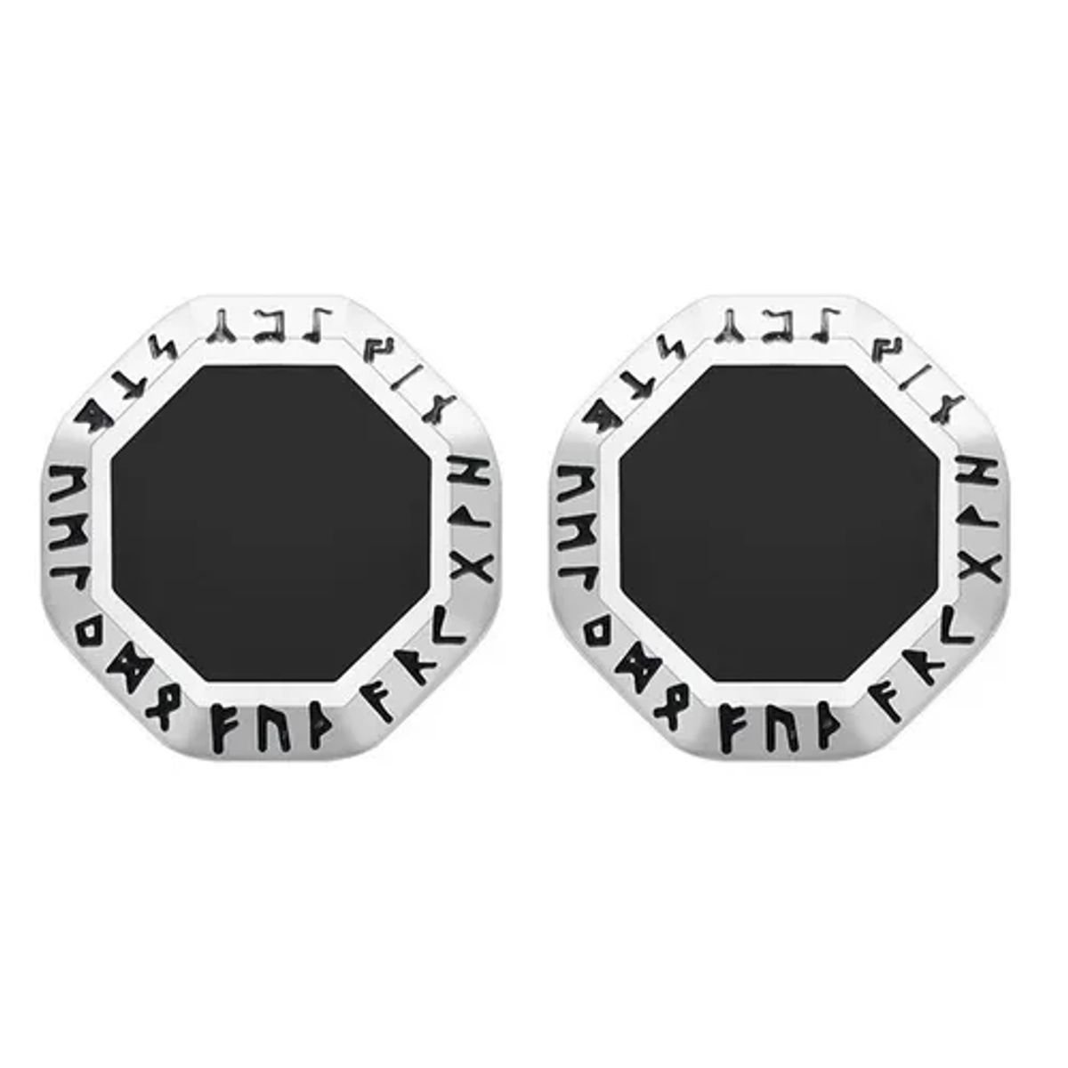 GENERICO - Aros Vikingos Punk Circulo Runas Vikingas Hombre Mujer