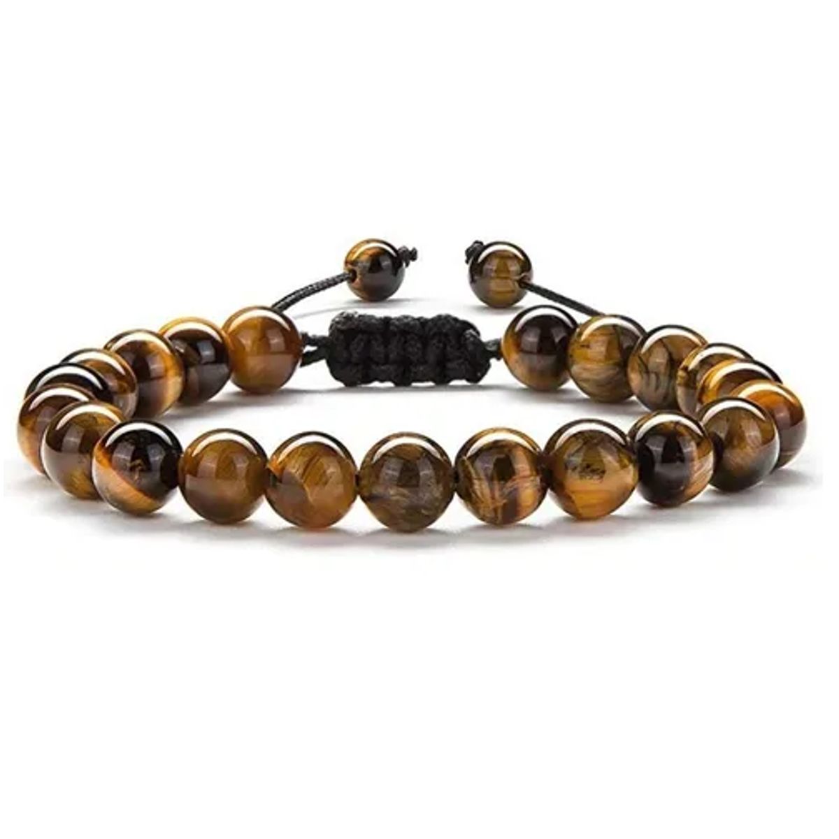 GENERICO - Pulsera De Ojo De Tigre Hombre Mujer Ajustable Royal Madriz