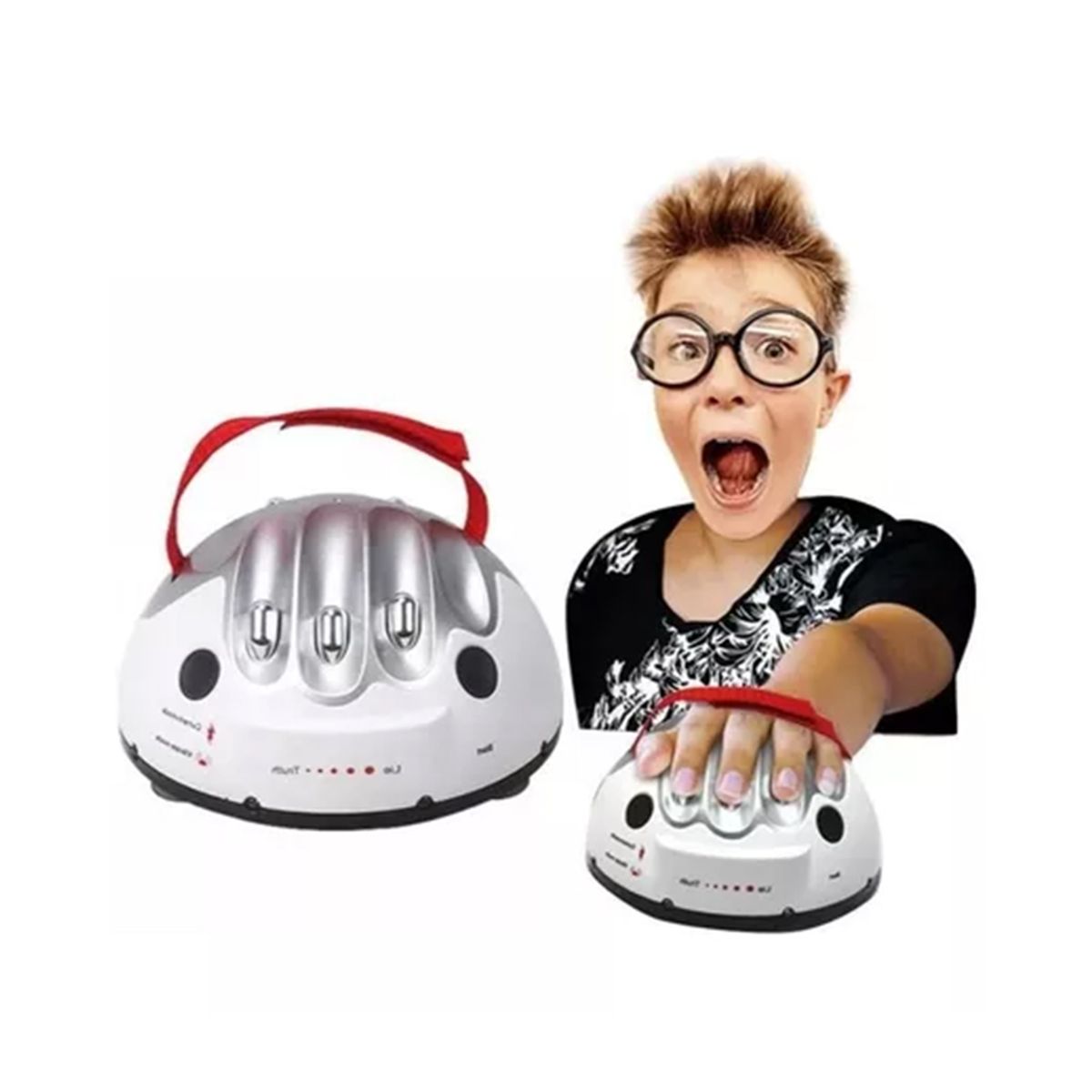 KINDA NICE - Juguetes de prueba de polígrafo con detector de mentiras de color blanco