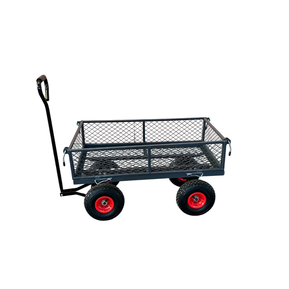 GENERICO - Carro de Arrastre 150 Kg Metálico Baranda Abatible