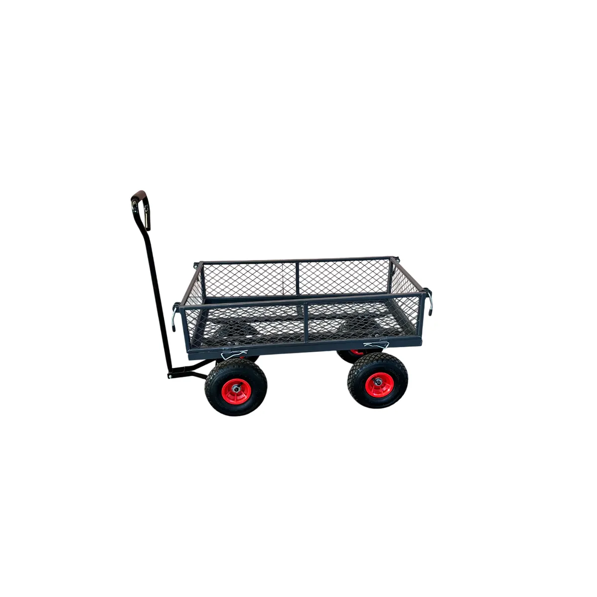 GENERICO - Carro de Arrastre 150 Kg Metálico Baranda Abatible