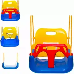 GENERICO - Columpio Silla 3 En 1 Ajustable Portátil Niños Asiento Bebé