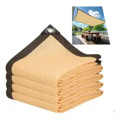 KUANGYE - Lona De Malla De Sombra Red Bloqu 4x5m Tasa De Sombreado 90%