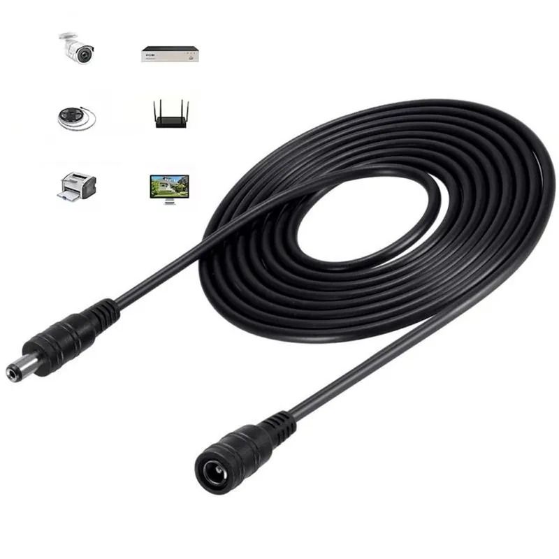 GENERICO - Cable Extension De Alimentación De 12v Para Camara 5 Metros