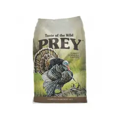 TASTE OF THE WILD - Prey Formula Turkey Canino