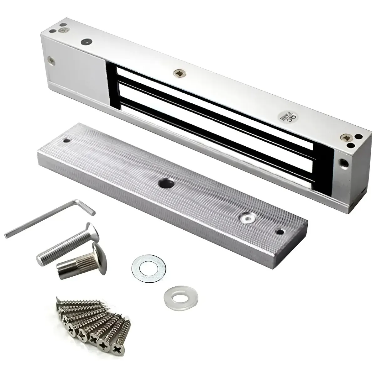 GENERICO - Cerradura Magnética Electromágnetica 180kg 12v