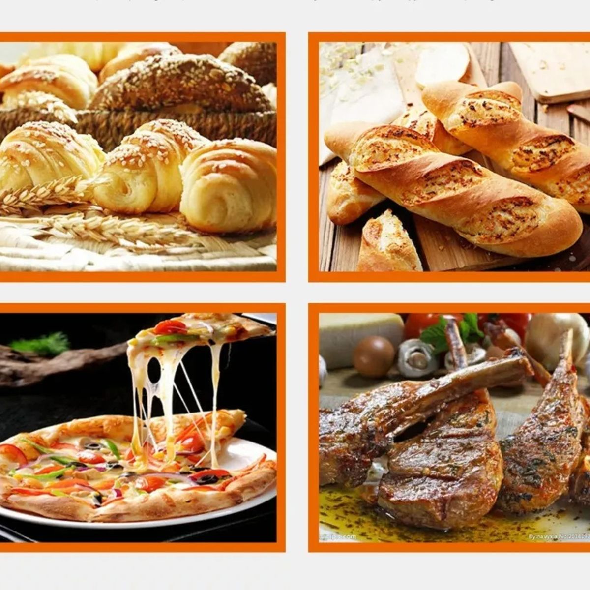 GENERICO - Piedra Para Pizza 38x30cm Ideal Horno Casa