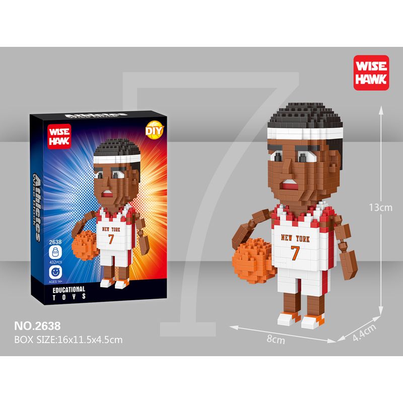 DANWEILE - Rompecabezas de partículas pequeñas de estrellas de la NBA