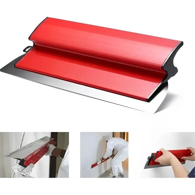 GENERICO - Alisador De Yeso Inox, Flexible, Para Masilla, 25 Cm