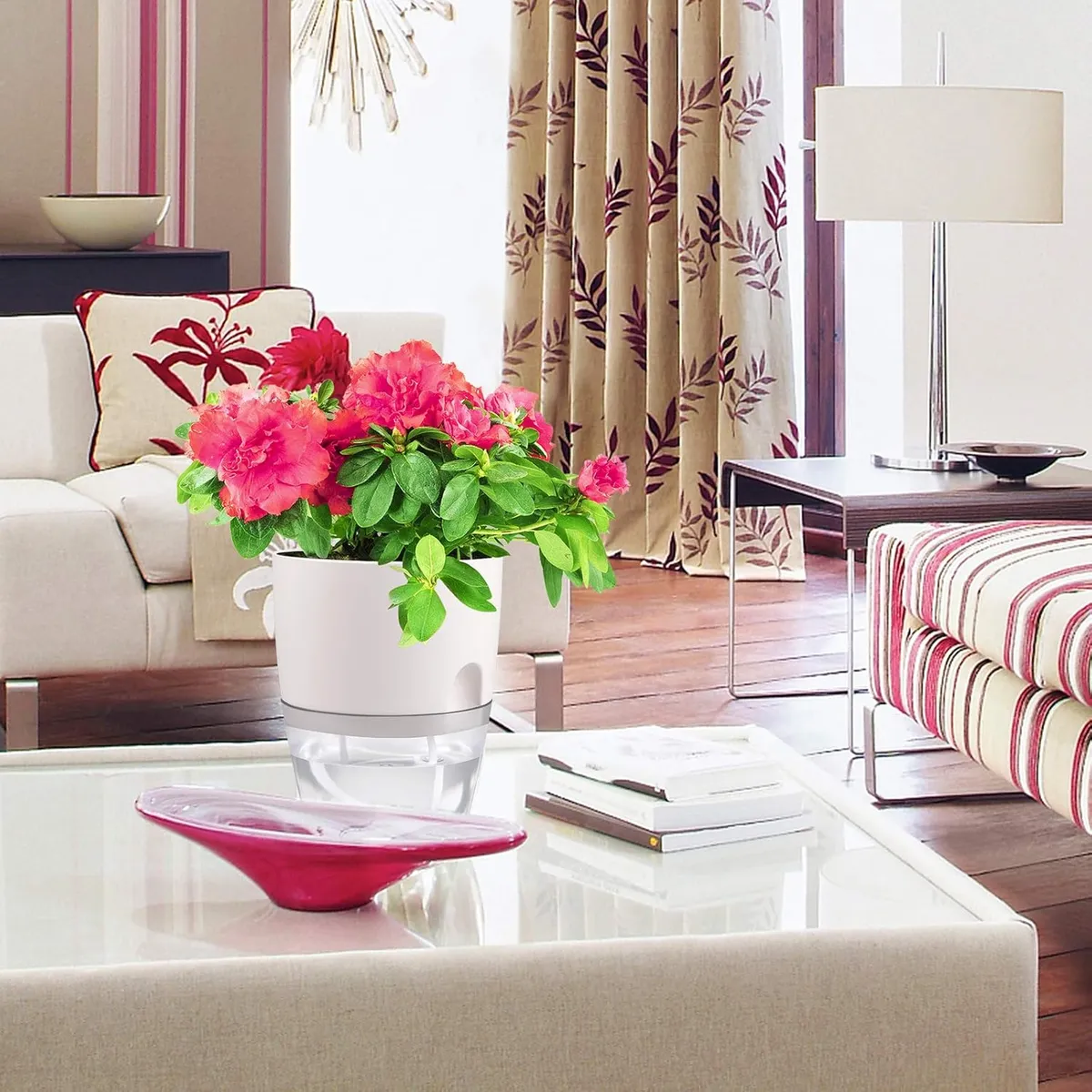 KUANGYE - Maceteros Autorregante Set 4 Unidades