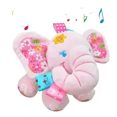 GENERICO - Sonajero Peluche Elefante Colgante Musical Para Bebe