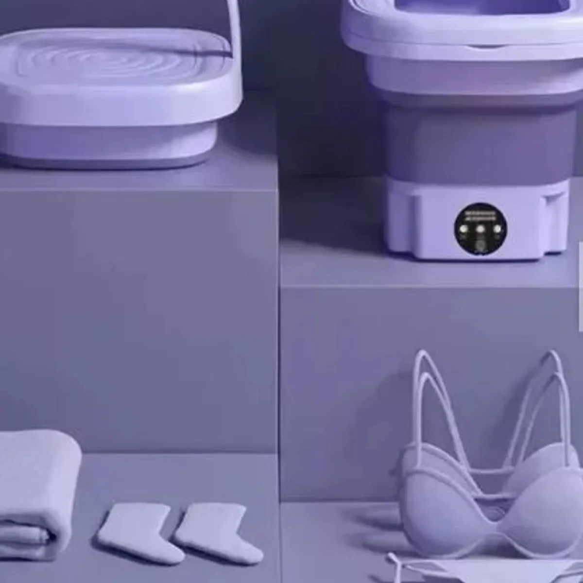 Mini Lavadora plegable 8 Litros para el hogar, marca GENERICO - Foto 2