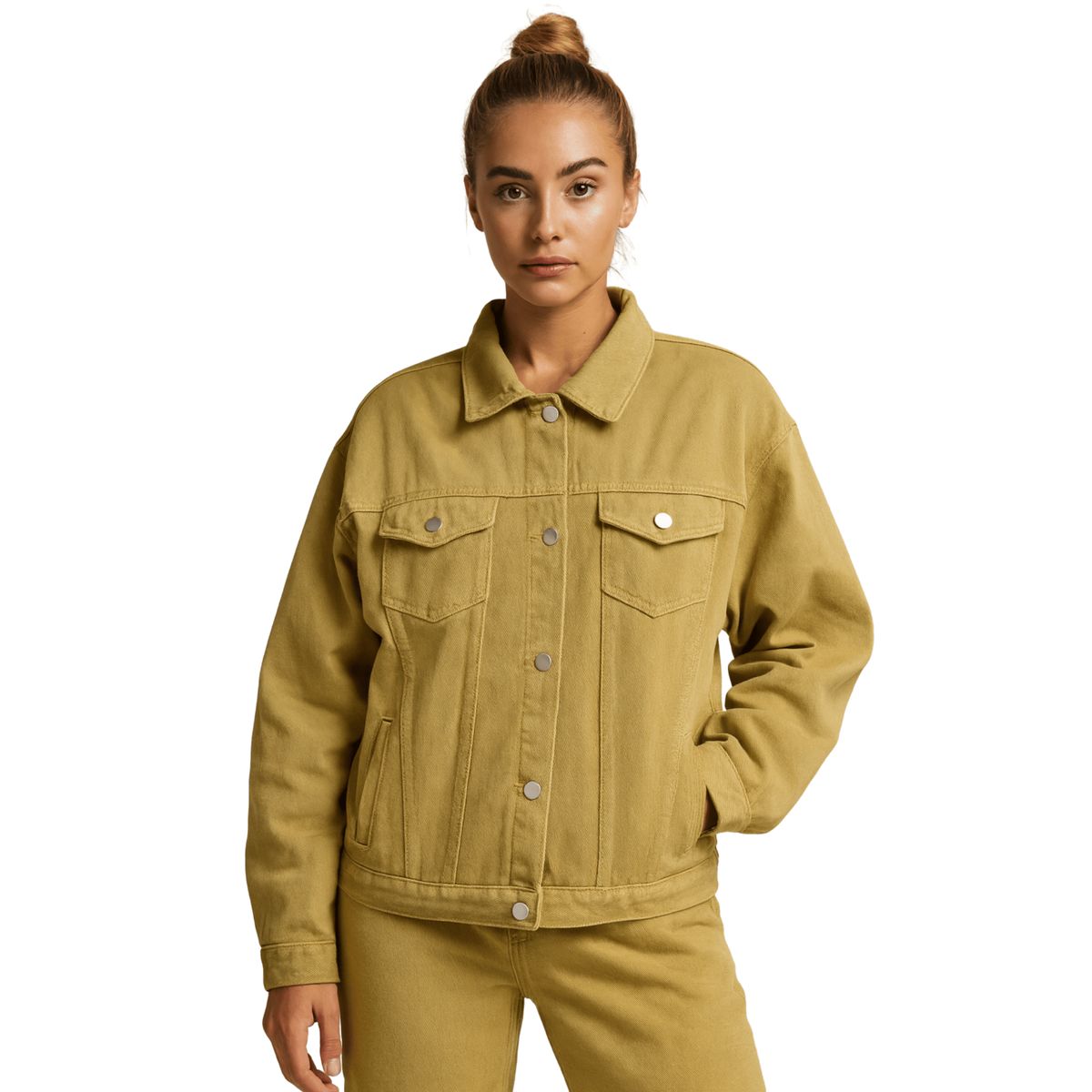 D'JOE - Chaqueta Mezclilla Oversize Mujer Rumania