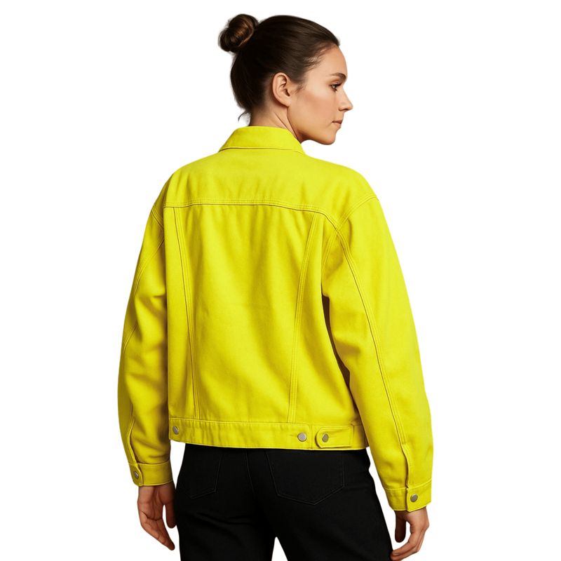 D'JOE - Chaqueta Mezclilla Oversize Mujer Rumania