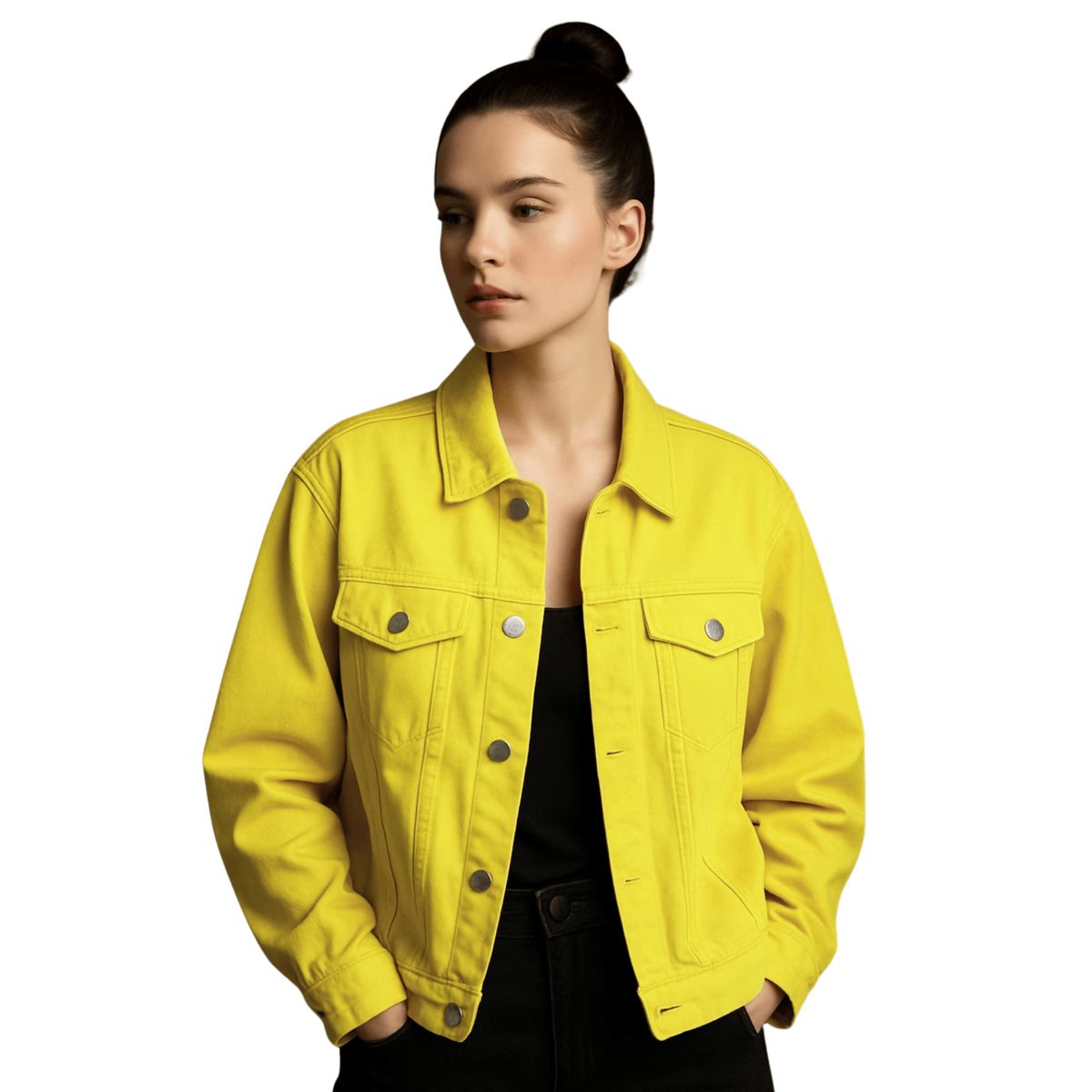 D'JOE - Chaqueta Mezclilla Oversize Mujer Rumania