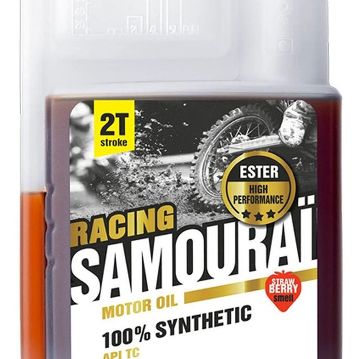 IPONE - Aceite Ipone 100% Sintetico Racing Samurai 2t