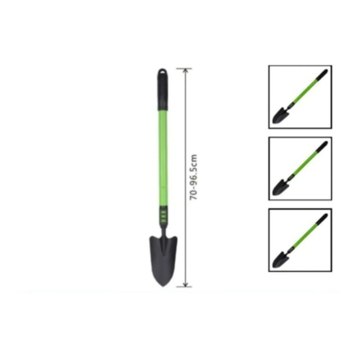 GENERICO - Pala Con Mango De Plastico 70 Cm Jardineria