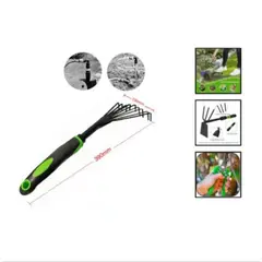 GENERICO - Rastrillo De Jardineria Acero Inoxidable 390mm